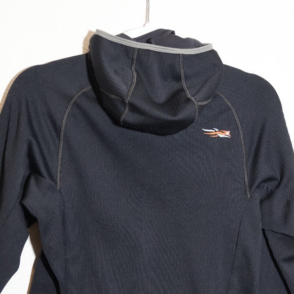 Sitka Gear Fanatic Pullover Hunting Half Zip Front Pocket Hoodie SIZE S - Picture 5 of 13